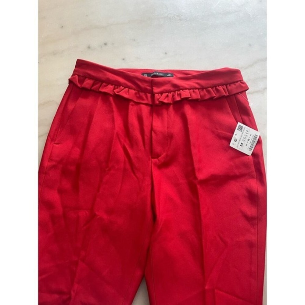 New Zara Ruffle Pants - Picture 4 of 8